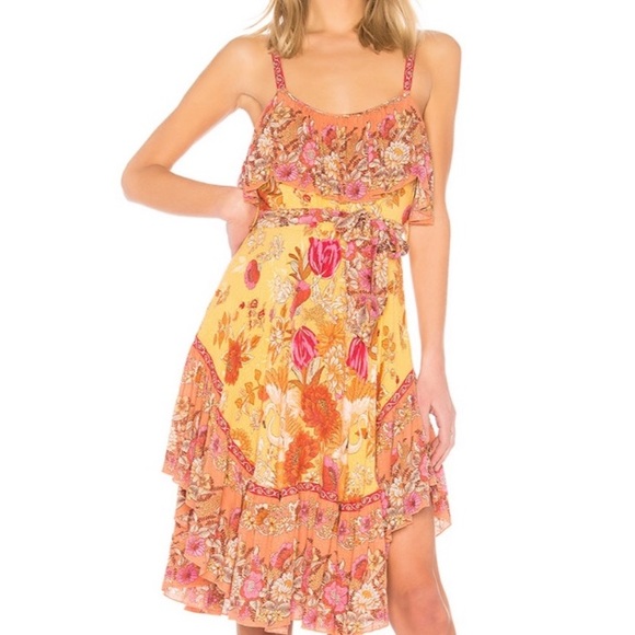 UFT Spell & The Gypsy Siren Song Strappy Midi Dress XS - Picture 1 of 16